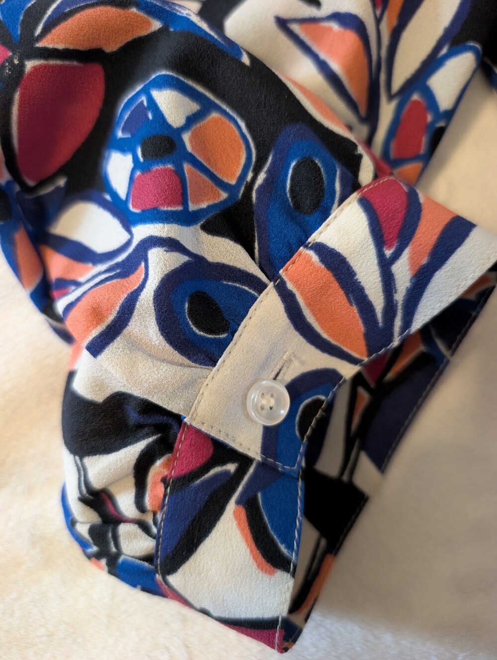 J Crew Floral Butterfly Pattern Dress - Picture 4 of 7
